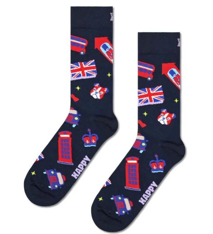 Happy Socks Farbüberladung|Erwachsene^British Mix Sock