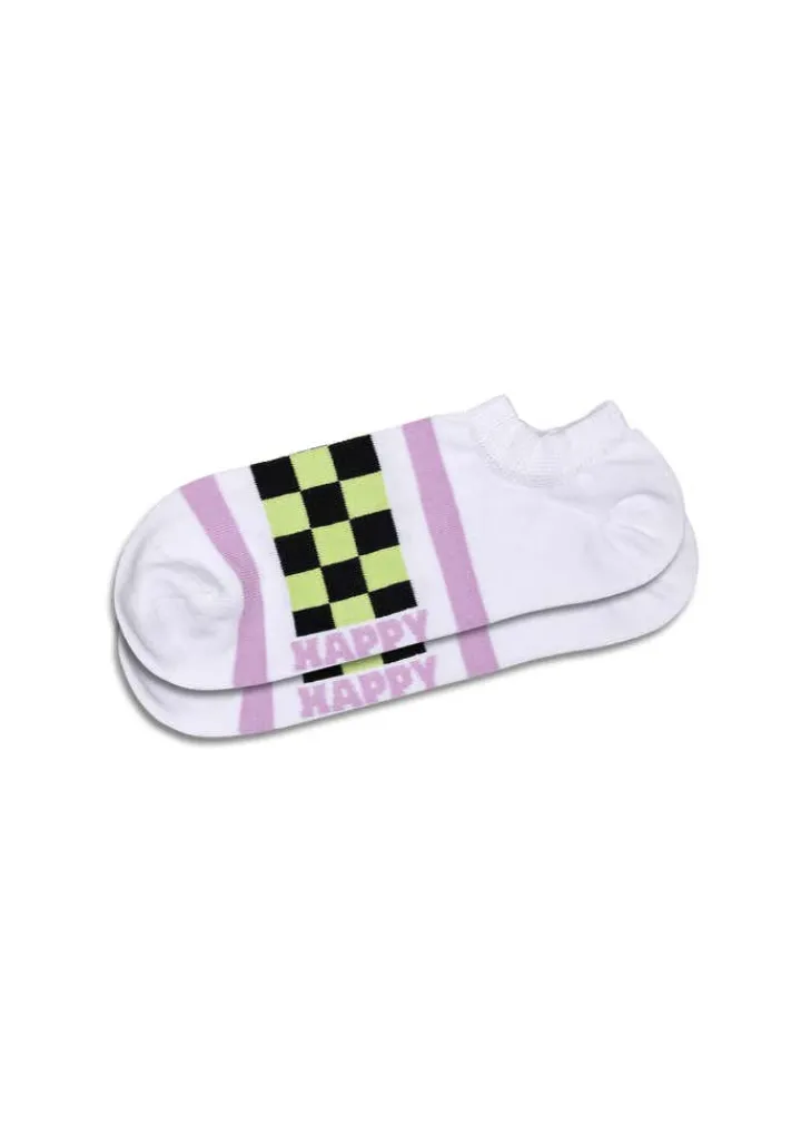 Happy Socks Erwachsene^Checked Stripe No Show Sock