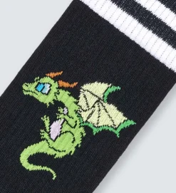 Happy Socks Farbüberladung|Sneakersocken^Dragon Sneaker Sock