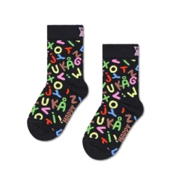 Kinder Happy Socks Kinder|Farbüberladung^Kids Alphabet Sock