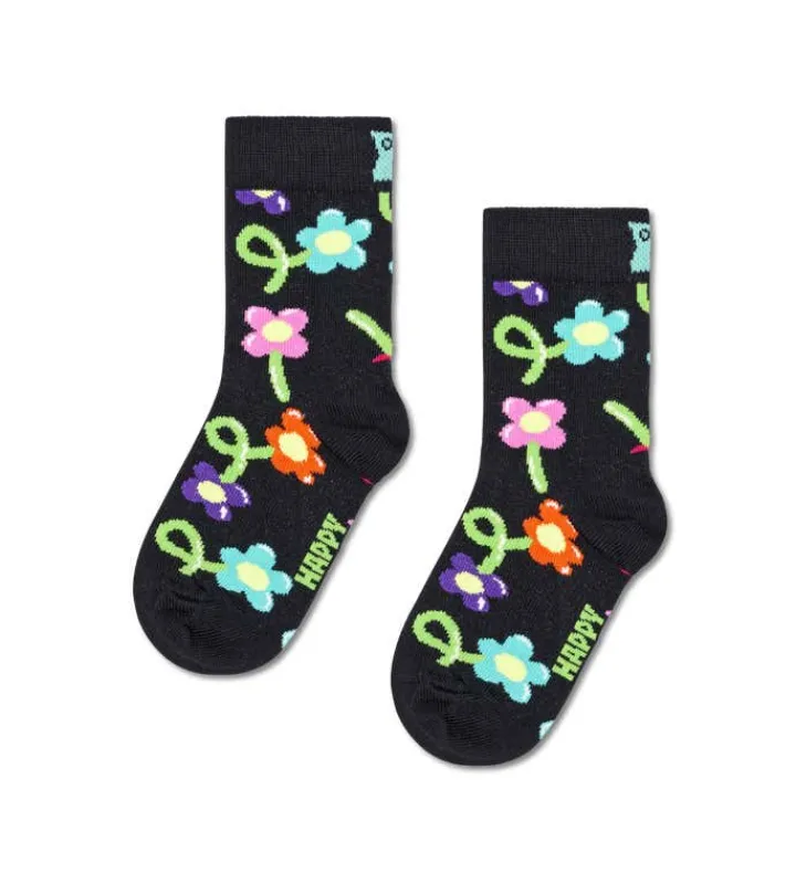 Kinder Happy Socks Kinder^Kids Balloon Flower Sock