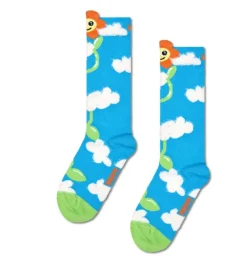 Kinder Happy Socks Kinder^Kids Growing Flower Knee High Sock