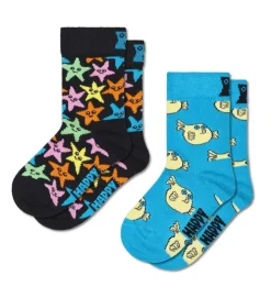 Kinder Happy Socks Kinder^Kids 2-Pack Sea Star Socks