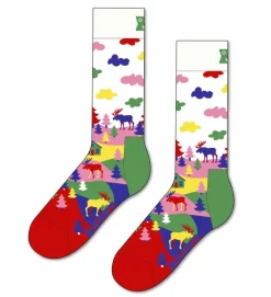 Happy Socks Erwachsene^Moose Sock