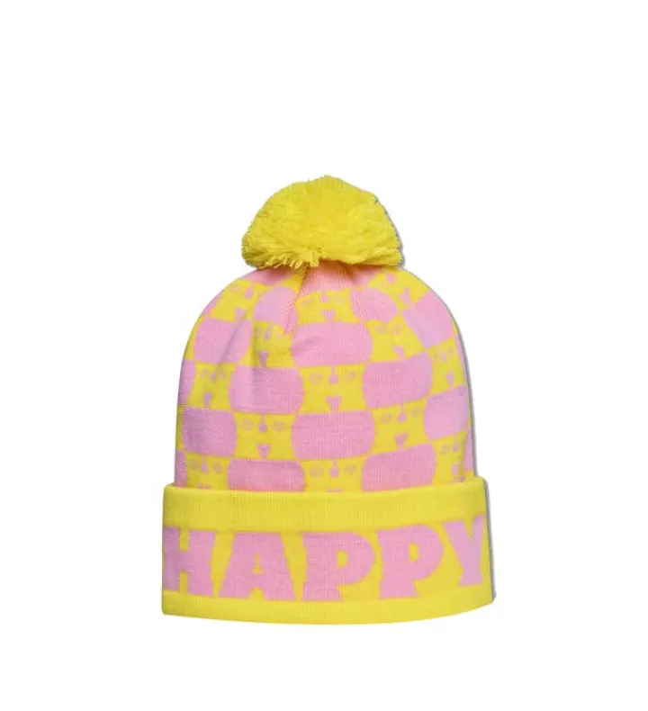 Happy Socks Beanies & Scarves|Erwachsene^Mountain Beanie Pom Pom