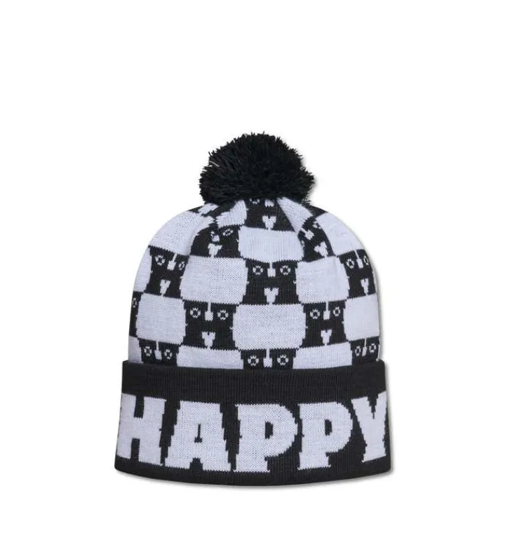 Happy Socks Beanies & Scarves|Erwachsene^Mountain Beanie Pom Pom