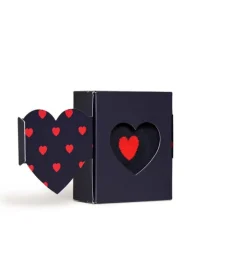 Happy Socks Farbüberladung|Erwachsene^1-Pack Heart Sock Gift Set