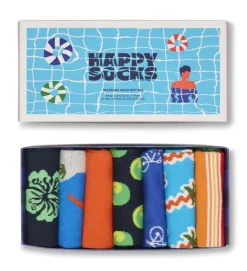 Happy Socks Erwachsene^7-Pack Seven Day Vacay Socks Gift Set