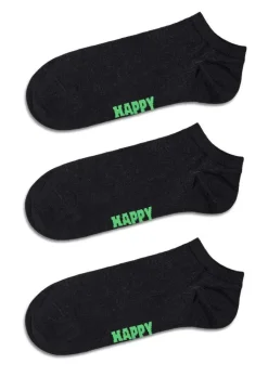 Happy Socks Lange Und Low Socken|Erwachsene^3-Pack Solid Low Socks