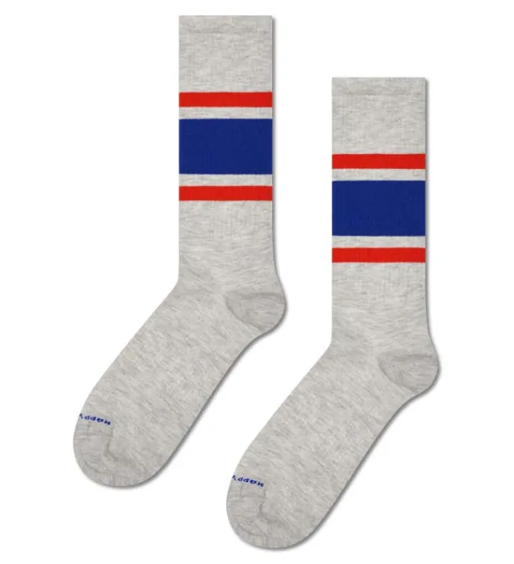 Happy Socks Farbüberladung|Sneakersocken^Simple Stripe Sneaker Sock