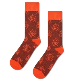 Happy Socks Extra Feine Styles|Erwachsene^Sun Jacquard Sock
