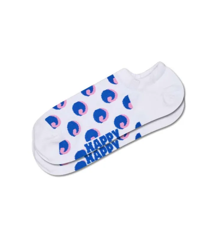 Happy Socks Farbüberladung|Erwachsene^Wave Dot No Show Sock