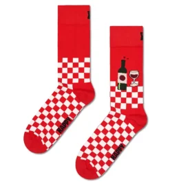 Happy Socks Erwachsene^Wine And Dine Sock